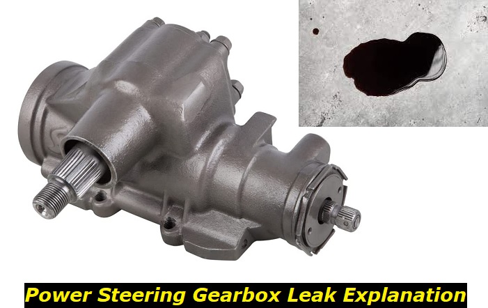power steering gearbox leak